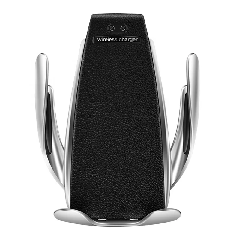 

2019 Auto Infrared Induction Wireless Charging Car Holder, Black