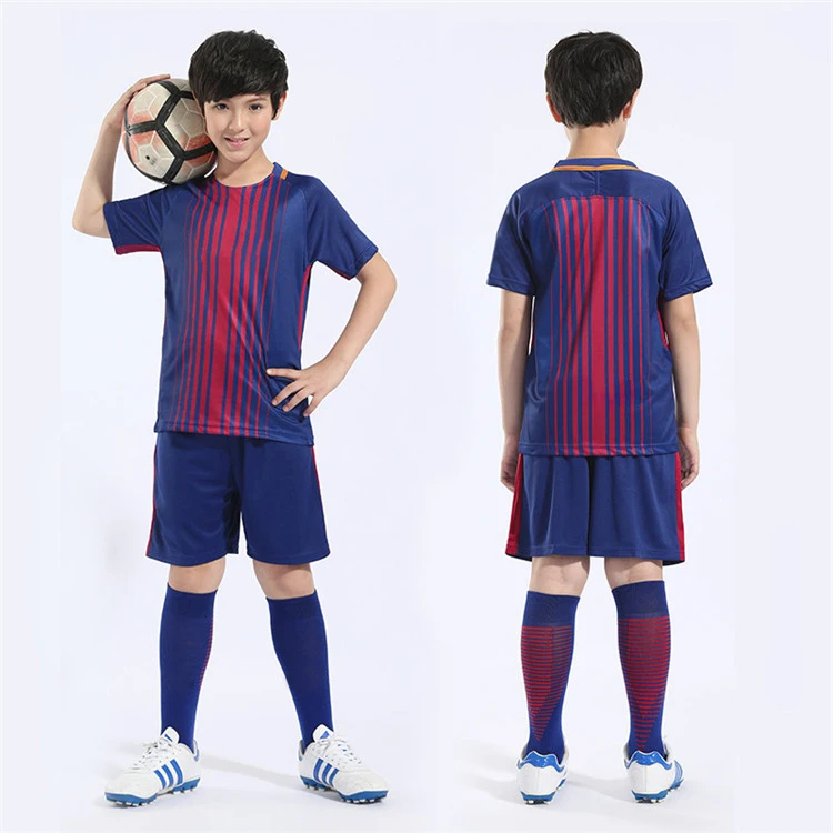 

Wholesale Soccer Team Uniform Football Jersey Kids, Custom color