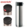 Wholesale 450ml thermo insulated coffee cups with lid with custom design