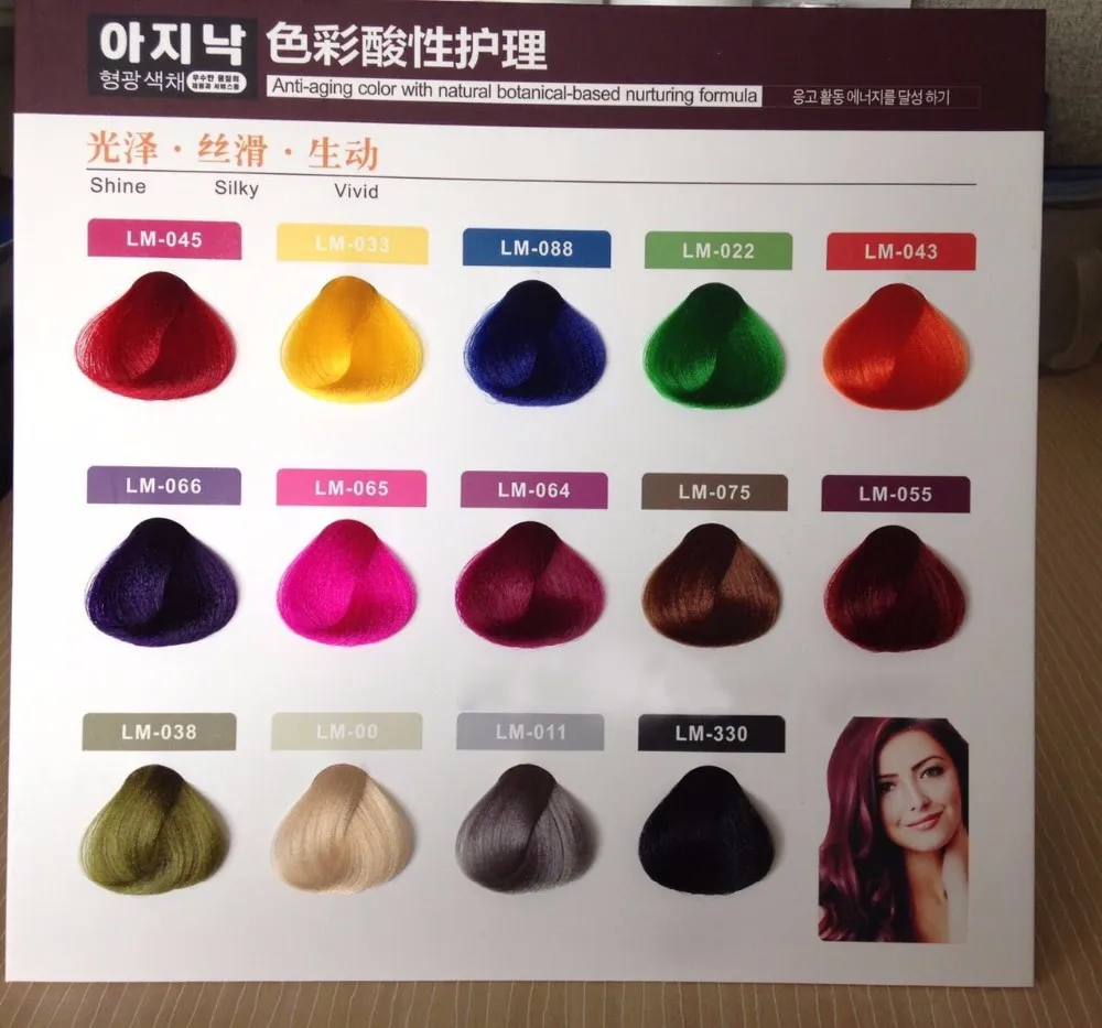 Все о китайской краске для волос