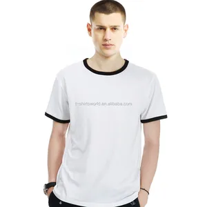 Mens fahion branded stocklot garments in short sleeve contrast piping cotton T-shirt for wholesale Mens fahion branded stocklot garments in short sleeve contrast piping cotton T-shirt for wholesale