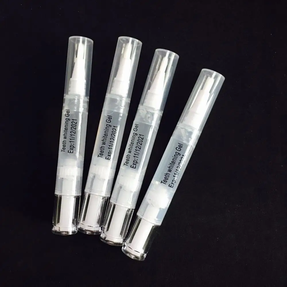 

2020 hot sell4ML teeth whitening gel hydrogen peroxide 4ML with plastic tube