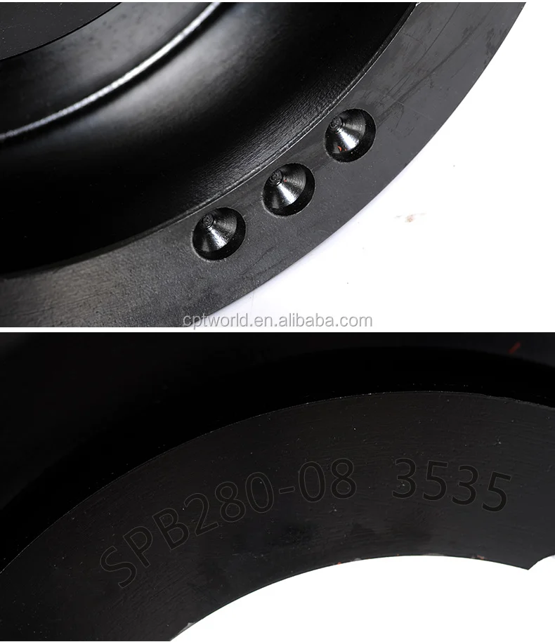 Spb 8 Grooves Air Compressor V Belt Motor Pulley View Spb 8 Grooves Air Compressor V Belt Motor Pulley