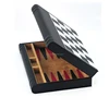 15 Inch Folding Travel Chess and Backgammon Board Game
