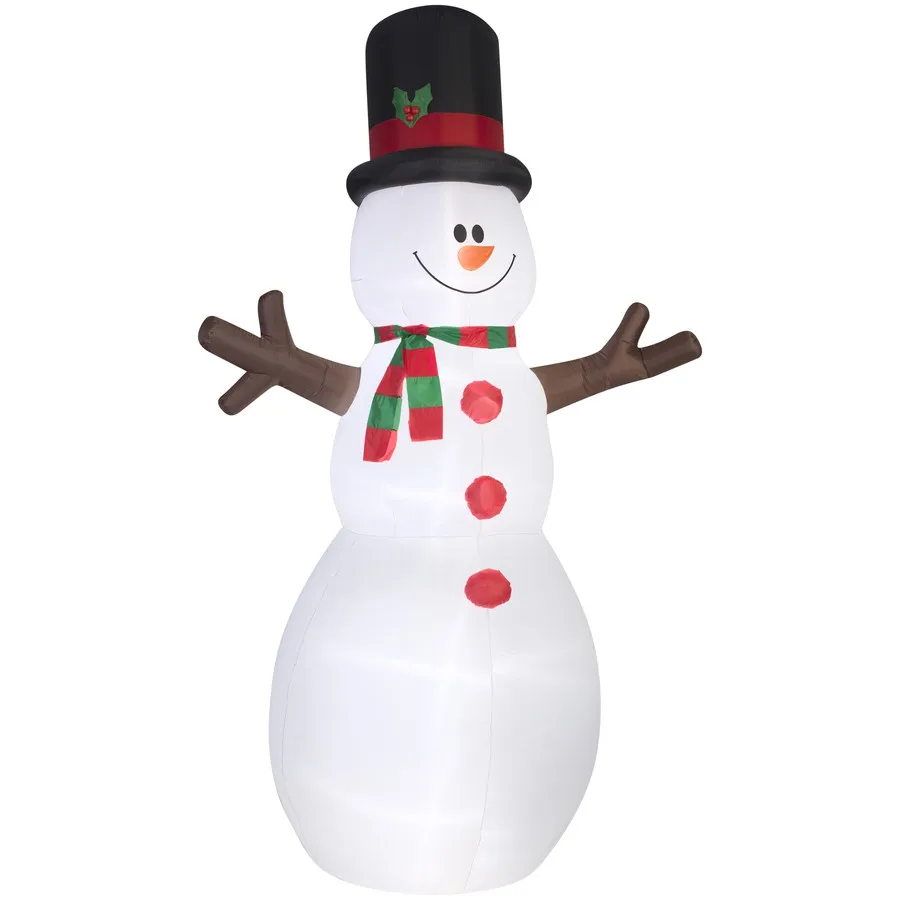 Outdoor 30 Feet Tall Inflatable Xmas Snowman For Christmas Decorations ...