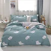 100% polyester French Soft Durable Flax Linen Bedding/Queen Size Cheap Duvet Cover Bedding Set