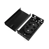4 port SC fiber optic metal terminal box without pigtails and adptors