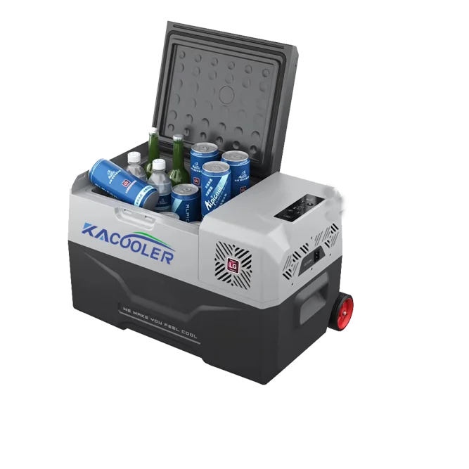 40l Portable Trailer Wheel 12v Mini Outdoor Fridge Buy Outdoor Fridge