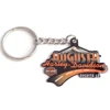 Factory Wholesale Zinc Alloy Reflective Pvc Keychain Silicone Rubber 3D
