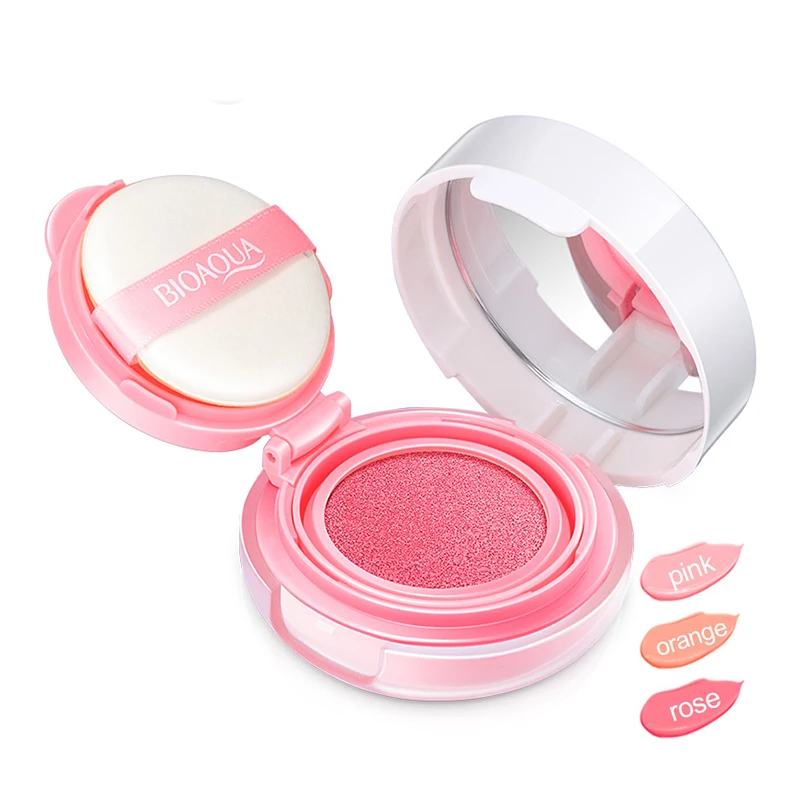 

OEM Bioaqua beauty makeup products smooth muscle flawless Bright Color Blusher