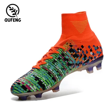 Men Sports High Ankle Indoor Football 