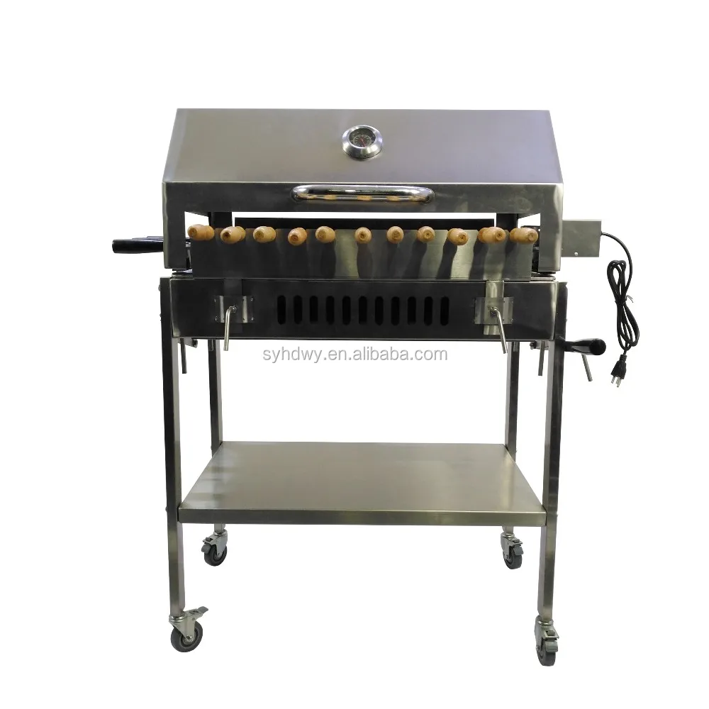 Cyprus Charcoal Barbeque Grill Foukou Greek Cypriot GREEK CYPRIOT CHARCOAL Outdoor Rotisserie Barbecue BBQ Grill