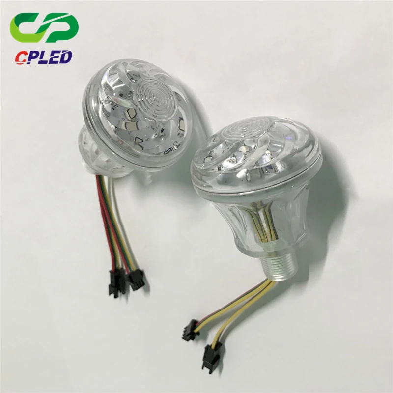 High Quality dmx led point pixel light DC24v led dot rgb pixel IP68 waterproof amusement lights