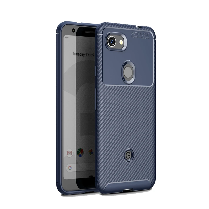 

Carbon Fiber Matte Soft Protective Case For Google Pixel 3A