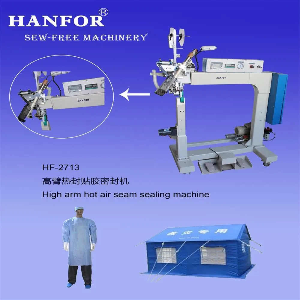 diving suit sewing hot air seam sealing machine