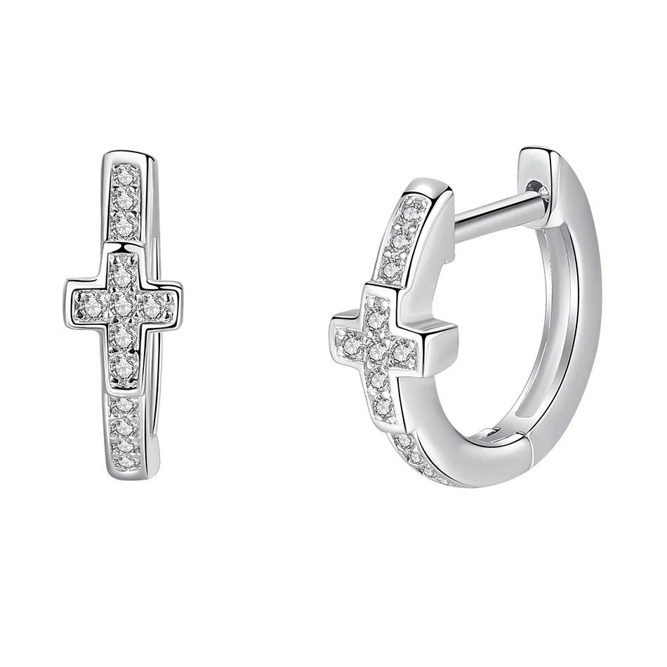 

Wholesale High Quality Fashion aretes Rhodilum cubic zirconia earring Jewelry Women 925 Sterling silver earrings