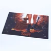 Inflexible red wine use 3D PP lenticular placemat/ 3D non-slip dinning mat/ table mat