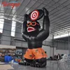 6 meter tall high quality inflatable black king kong