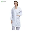 Cotton Polyester white thicker doctor's nurse uniform lab coat hospital gown