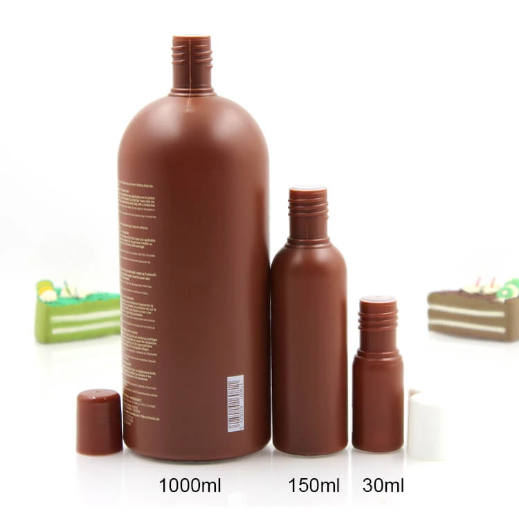 Brown Hdpe Conditioner Shampoo Packaging Cosmetic Plastic Bottle Buy