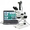 AmScope Supplies 7X-45X Dissecting Circuit 144-LED Zoom Stereo Microscope with 5MP Digital Camera