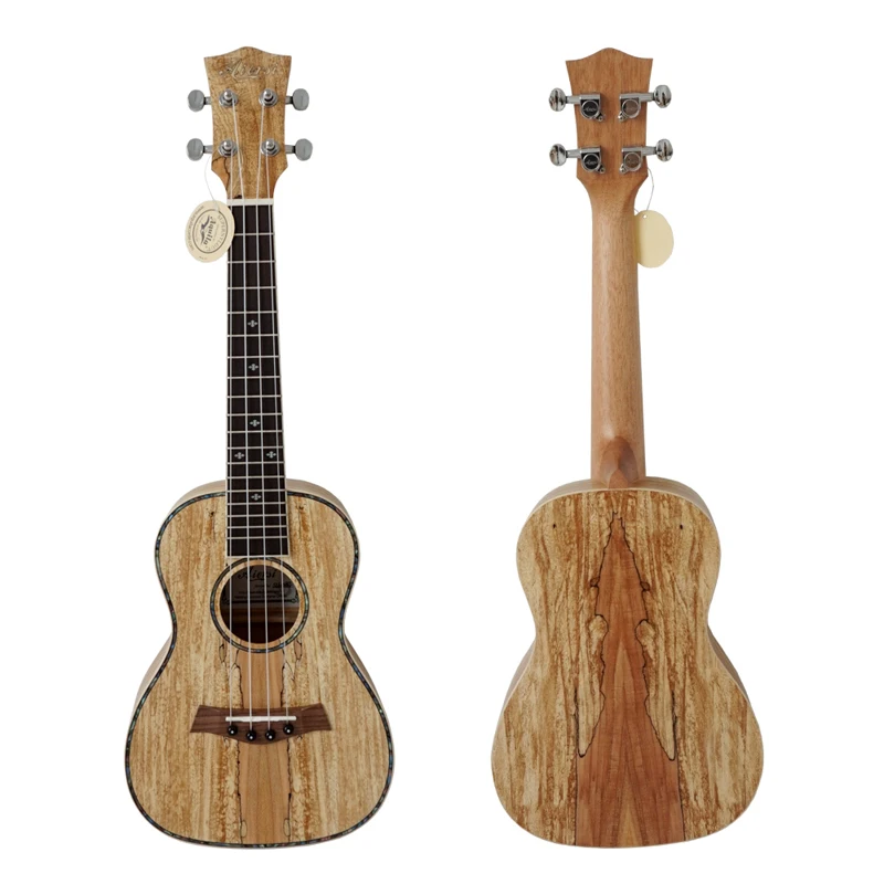 

Aiersi Brand Spalted Maple  China ukulele Concert ukelele SU-084