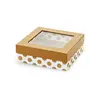 Wholesale Craft Gift Dot Pattern Watch Window Paper Box