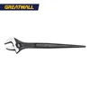 China factory supply adjustable crowbar-handle wrench, high quality adjustable wrench
