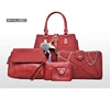 All in one sets bags belo leather handbags 5 in 1 Multi function japan used handbags