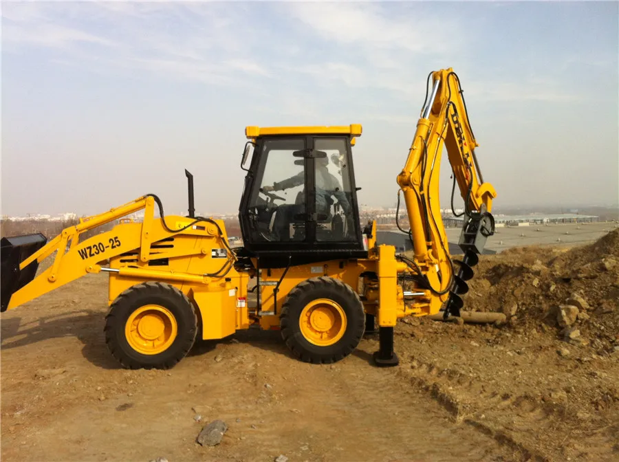 
Compact Backhoe Loader WZ30-25 2.5Ton Wheel Digger Excavator 
