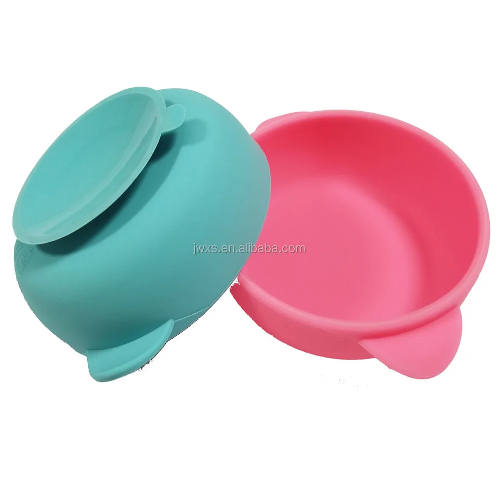 Hot Sale Silicone Baby Food Feeding Suction Bowl