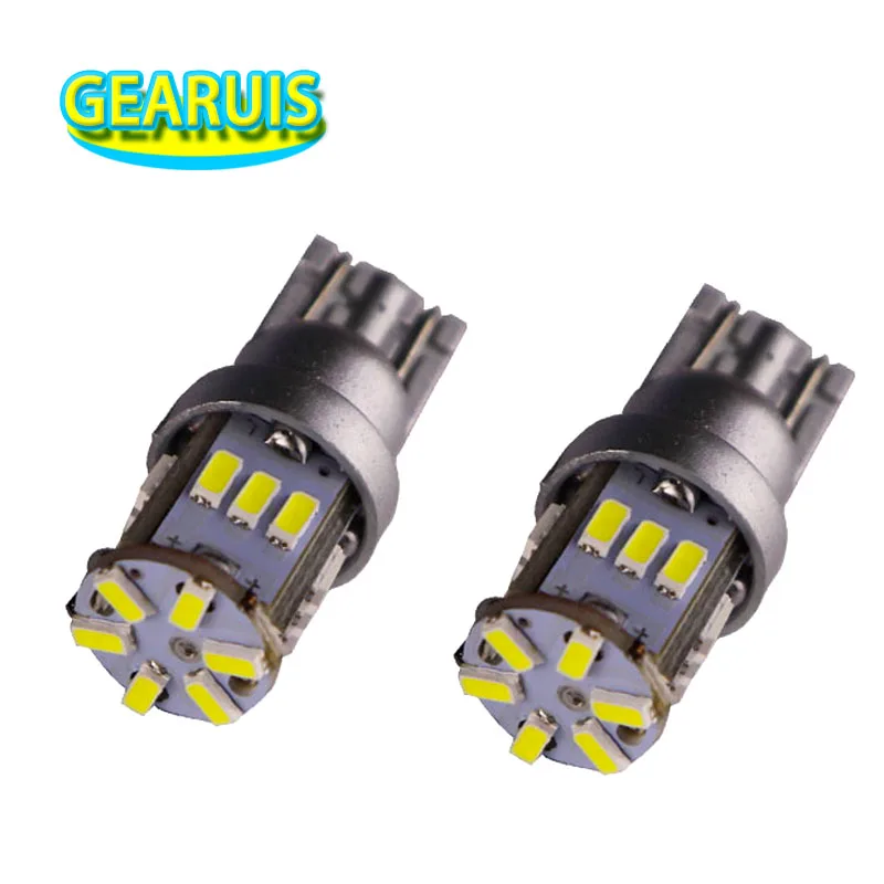 

T10 Non polar 194 W5W LED 168 18 SMD 3014 Car Reading light License Plate Light Lamp Bulb DC 12V