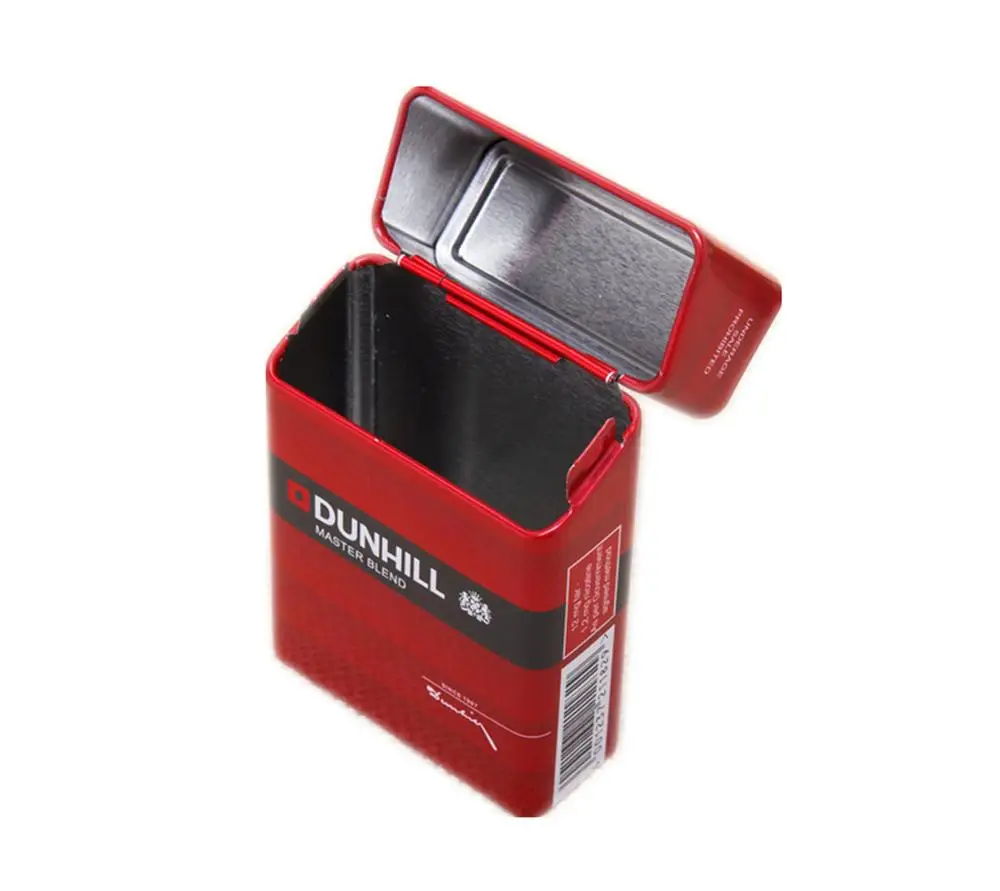 

20 cigarette metal tin box packaging tin cigarette case, Customer's color
