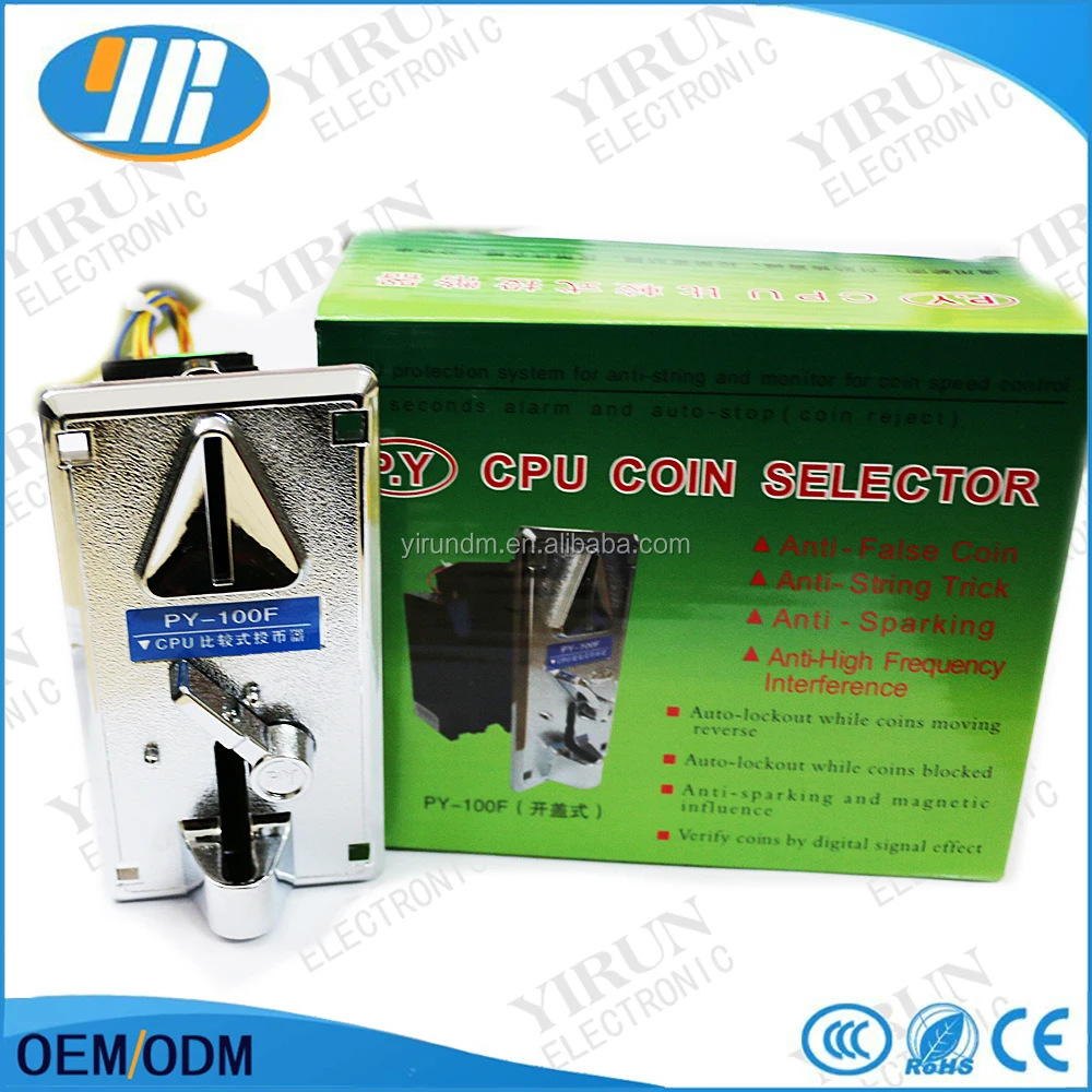 Py100f Coin Acceptor Cpu Vending Machine Mechanical Coin Acceptor Buy
