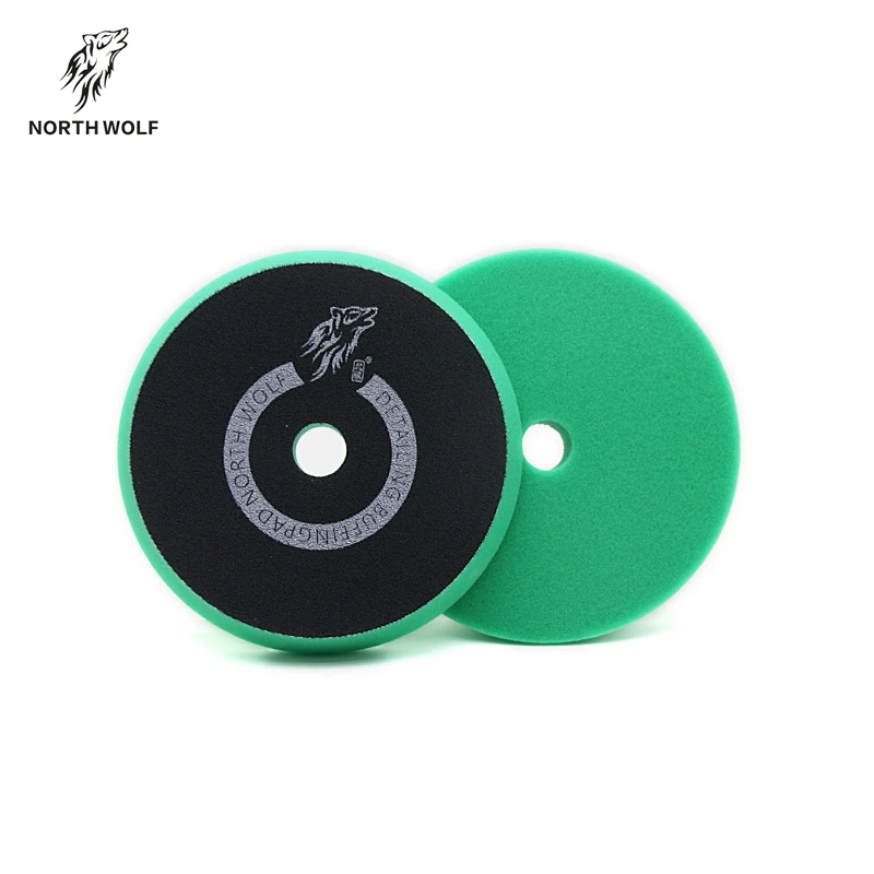 
Wholesale Car Polishing Pad North Wolf Car Detailing Products DA Foam Buffing Pad 5 PACK 