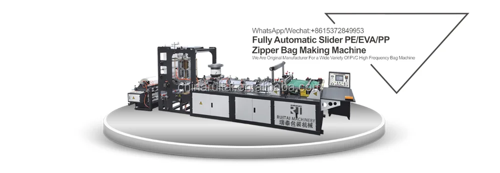 
Resealable PE Zip Lock Bags making machine 