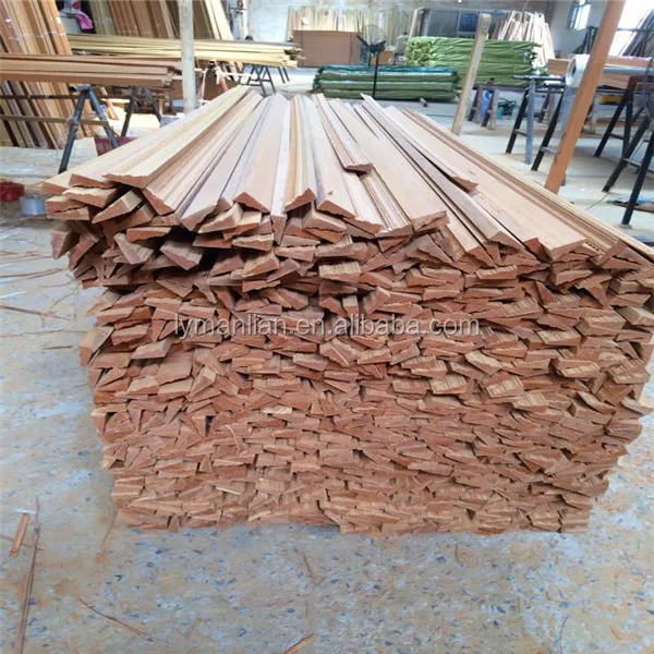 India market recon beeding teak wood strips embossed wood mouldings beeding