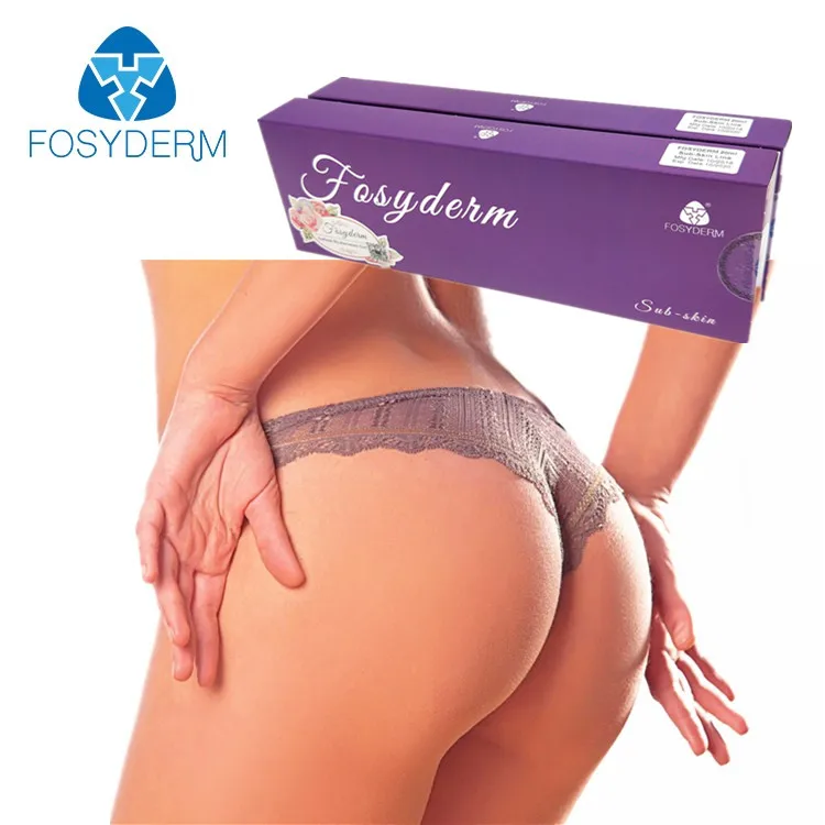 

Fosyderm Body Filler Enlarge Buttocks Injectable Hip Enlargement HA Dermal Filler 10ml, Transparent