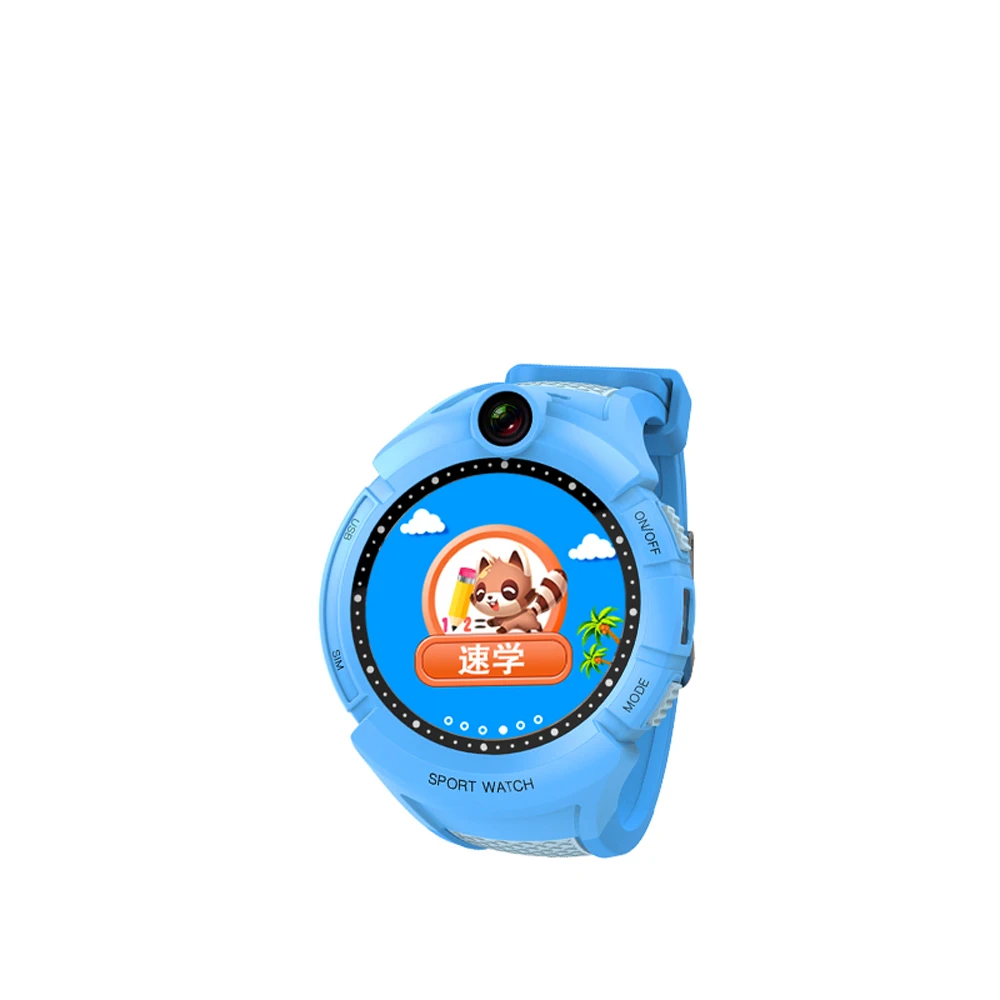 

2018 New Q360 Q610 Anti Lost SOS Baby Wrist Watch Kids GPS Watch, Blue;pink