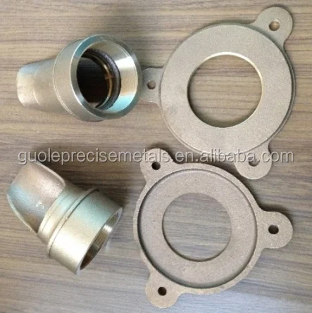 
Flange for PVC Connection in Nickel Bronze finish 