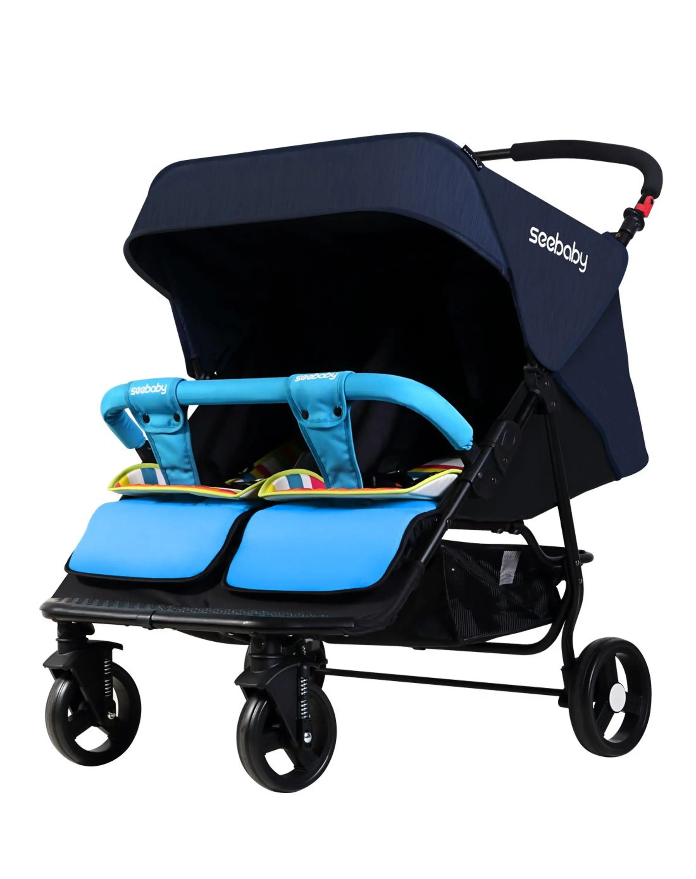 double baby trolley