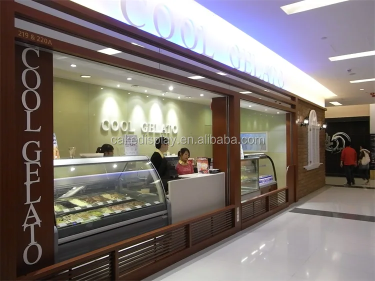 Ice Cream Showcase Freezer .JPG