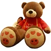 custom made 300cm giant teddy bear plush toy 3m big plush toy