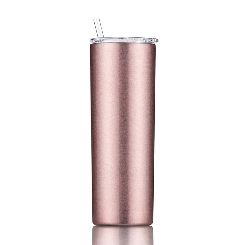 

Private label 20oz double wall stainless steel vacuum insulated 20 oz skin ny tumblers, Silver, black ,pink,blue