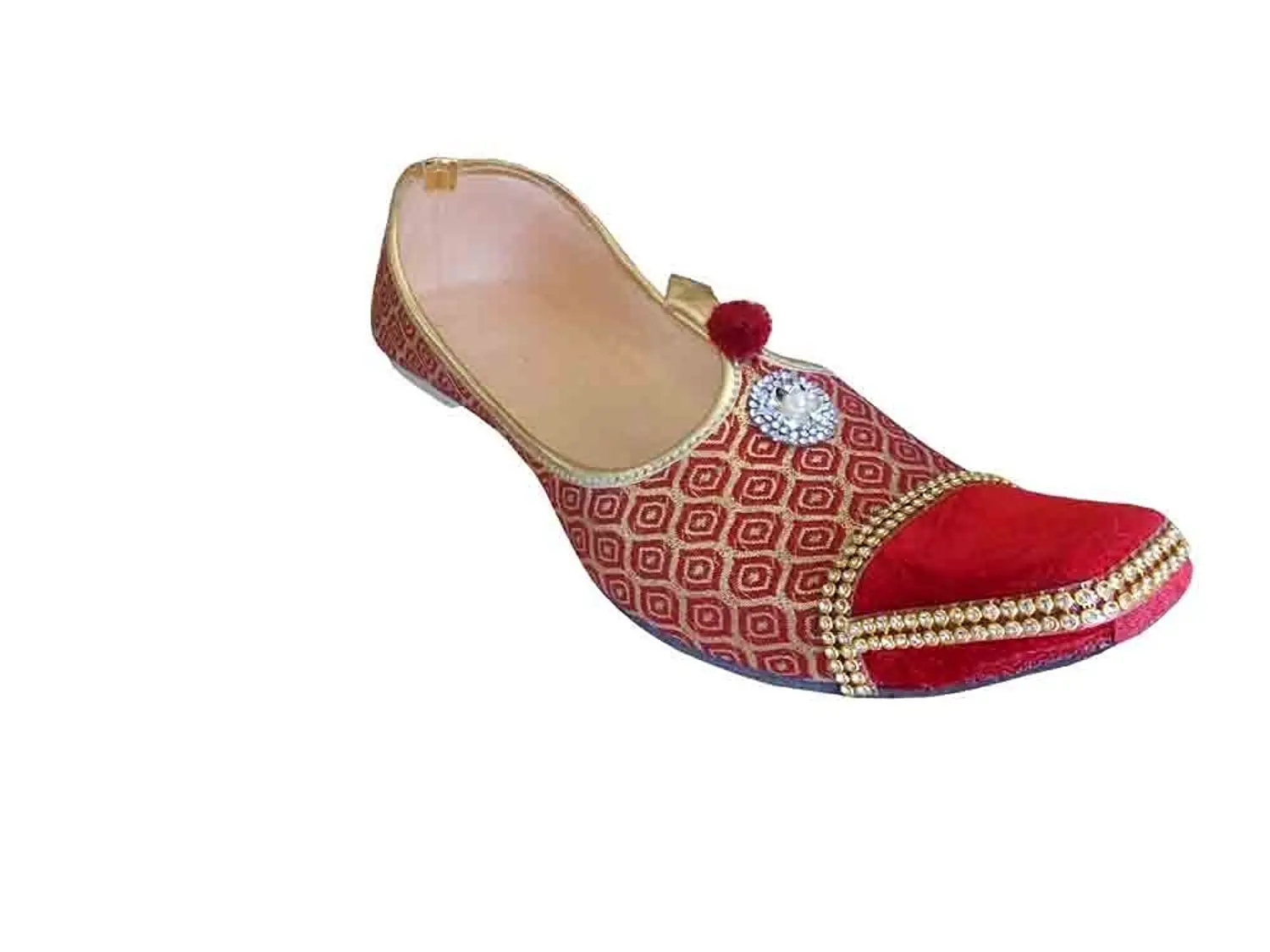 Buy Step n Style Men Traditional Indian Khussa Sherwani Shoes Leather ...