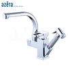 2018 Hot Design Sink Deck Mounted Pull Out Aid Brass Kitchen Mixer