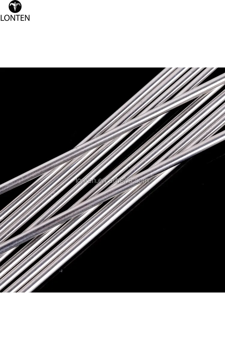 lonten 10 pcs 银铝焊条低温金属钎焊棒 1.