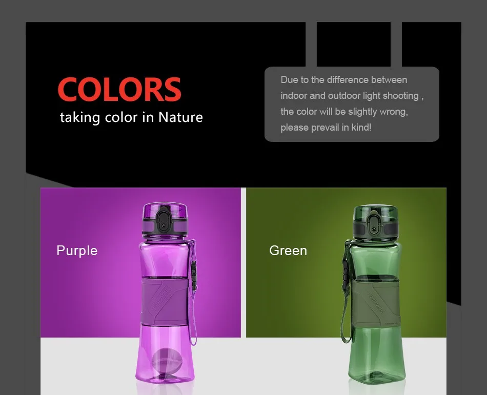 Leakproof Water Bottle Fast Flow Swing Top Sports Flask Ideal For