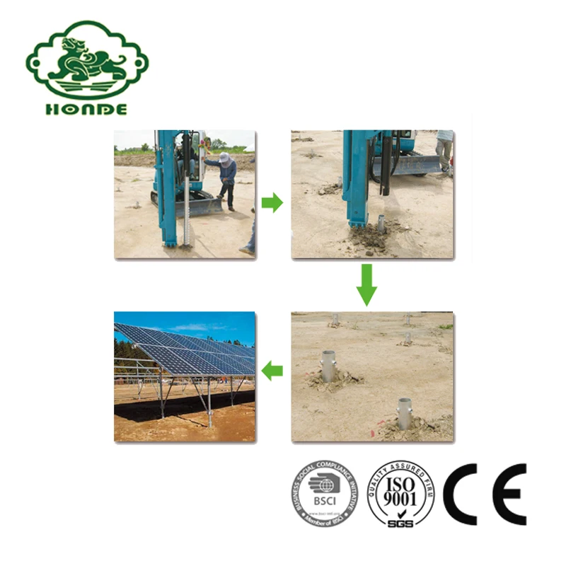 Screw Pile Machine