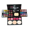 LCHEAR brand travel professional beauty cheap cosmetics makeup kit box waterproof black square case makeup set
